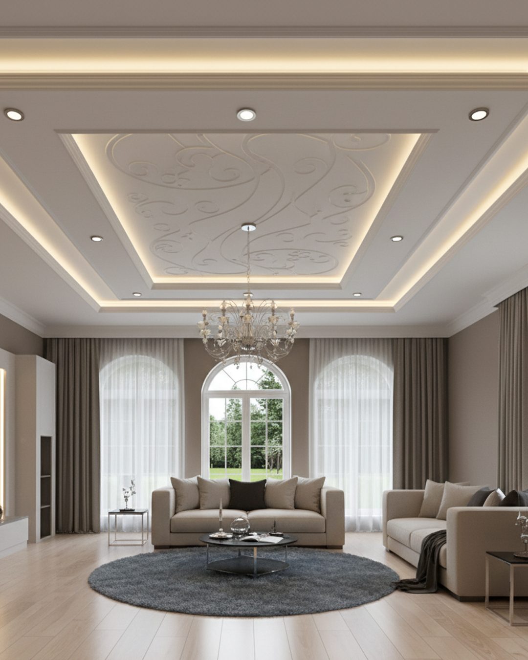 Living room styled by MRASIL